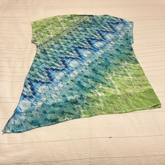 NWT Diagonal Batik Tee Chicos 00 - Picture 2 of 5